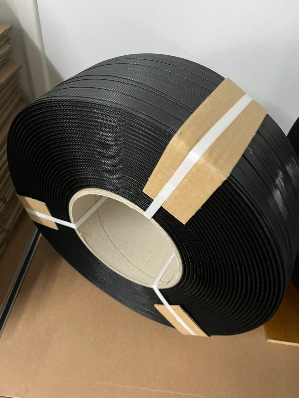 Fleje Negro polipropileno PP 13mm de 1000m