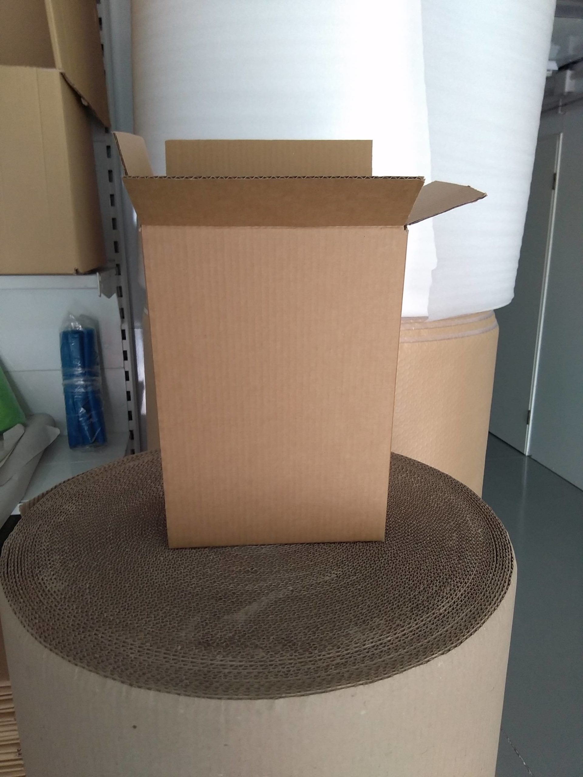 Caja para botellas